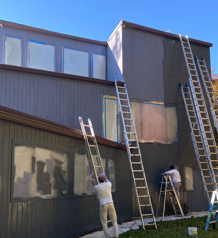 Exterior Painting project in Westchester County, NY